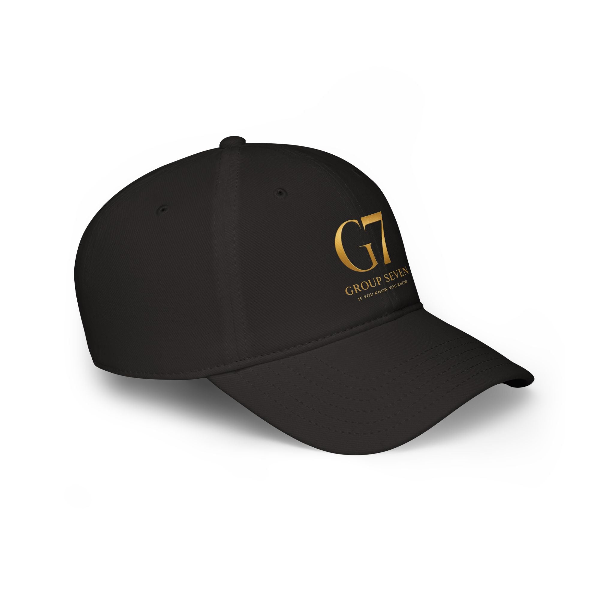 Stylish Low Profile Baseball Cap with G7 Logo
