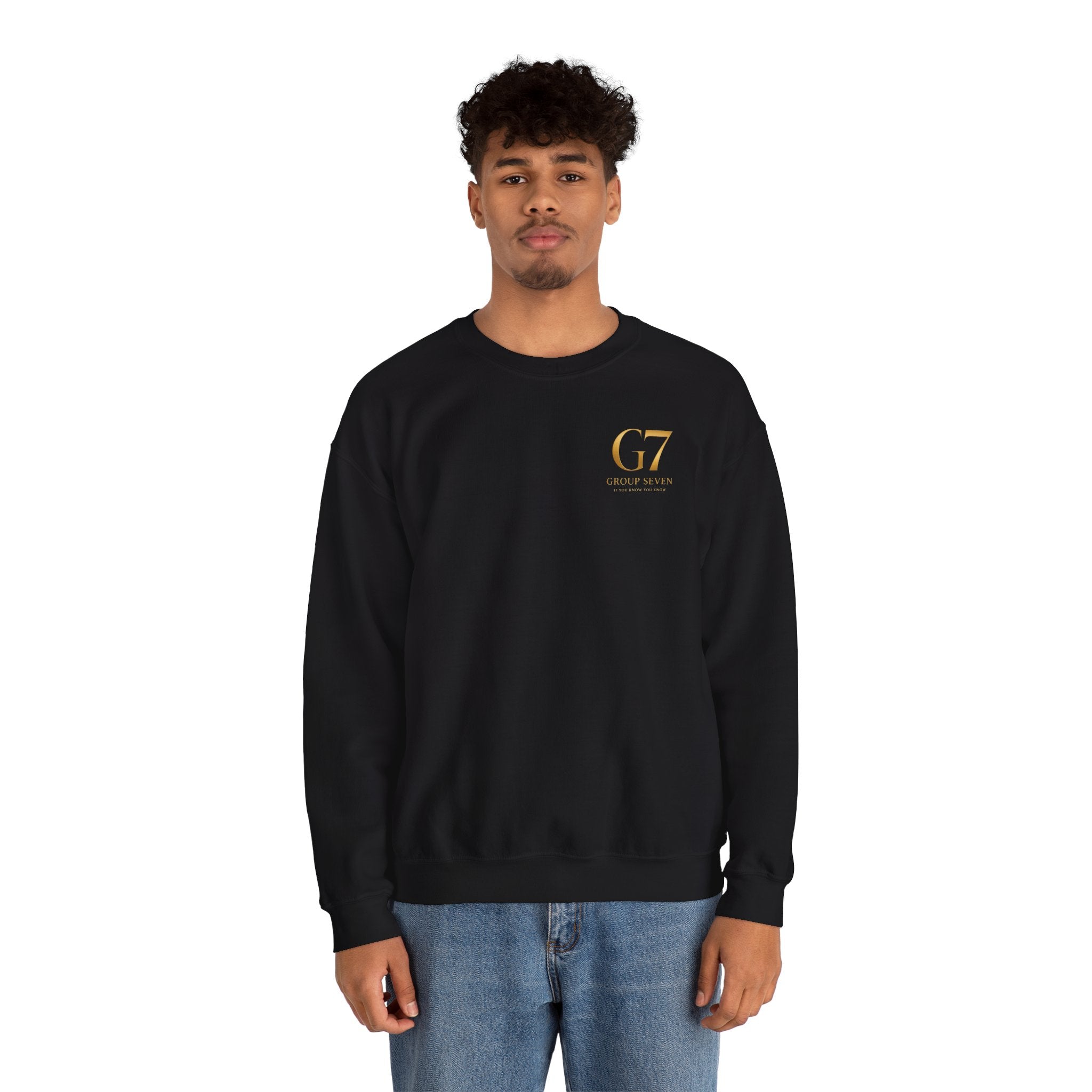 Group Seven Unisex Heavy Blend Sweatshirt - Cozy Classic for Everyday Style