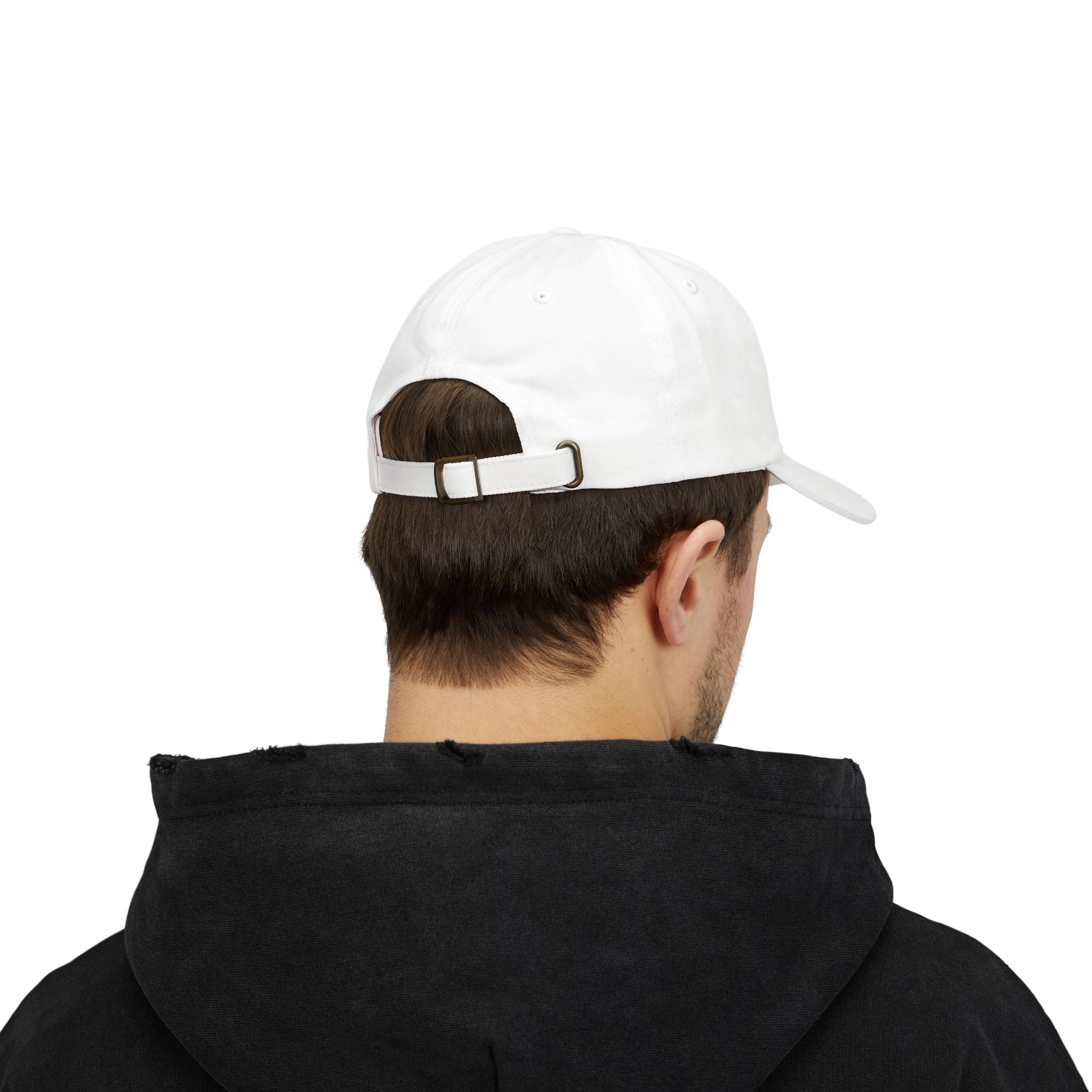 Embroidered Unisex White Cap with G7 ERA Design