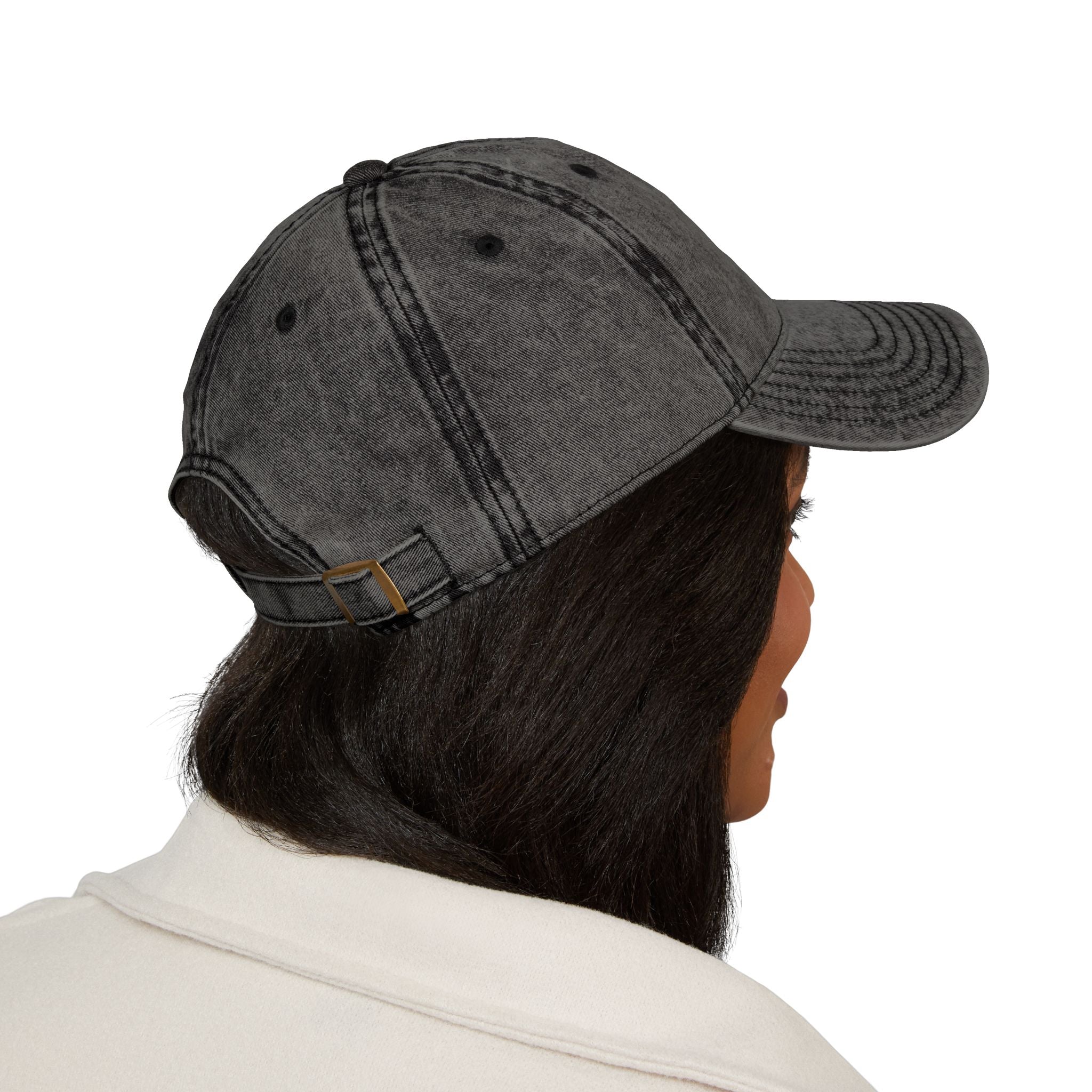 Vintage Heart Embroidered Cap for Casual Style
