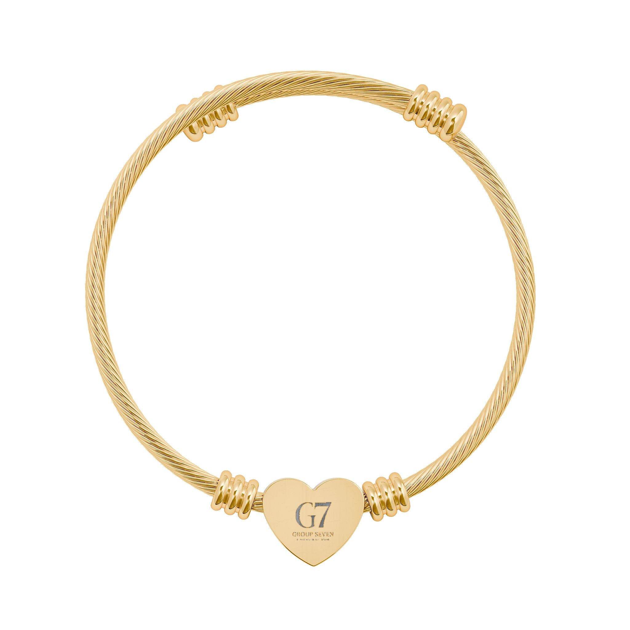 Personalized Heart Cuff Bracelet - Custom Engraved Jewelry for Special Occasions