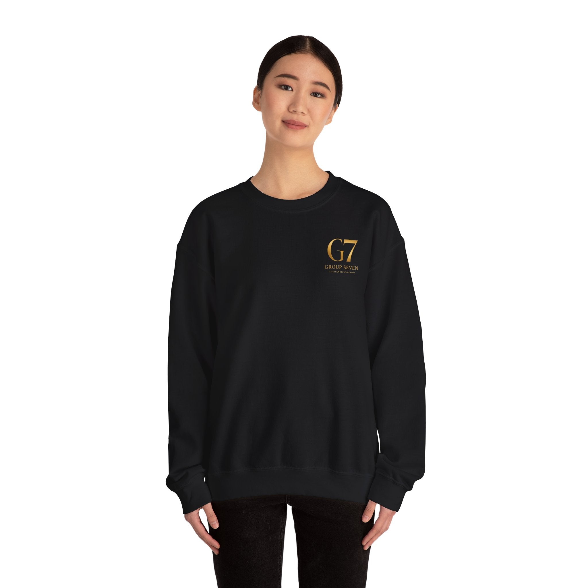 Group Seven Unisex Heavy Blend Sweatshirt - Cozy Classic for Everyday Style
