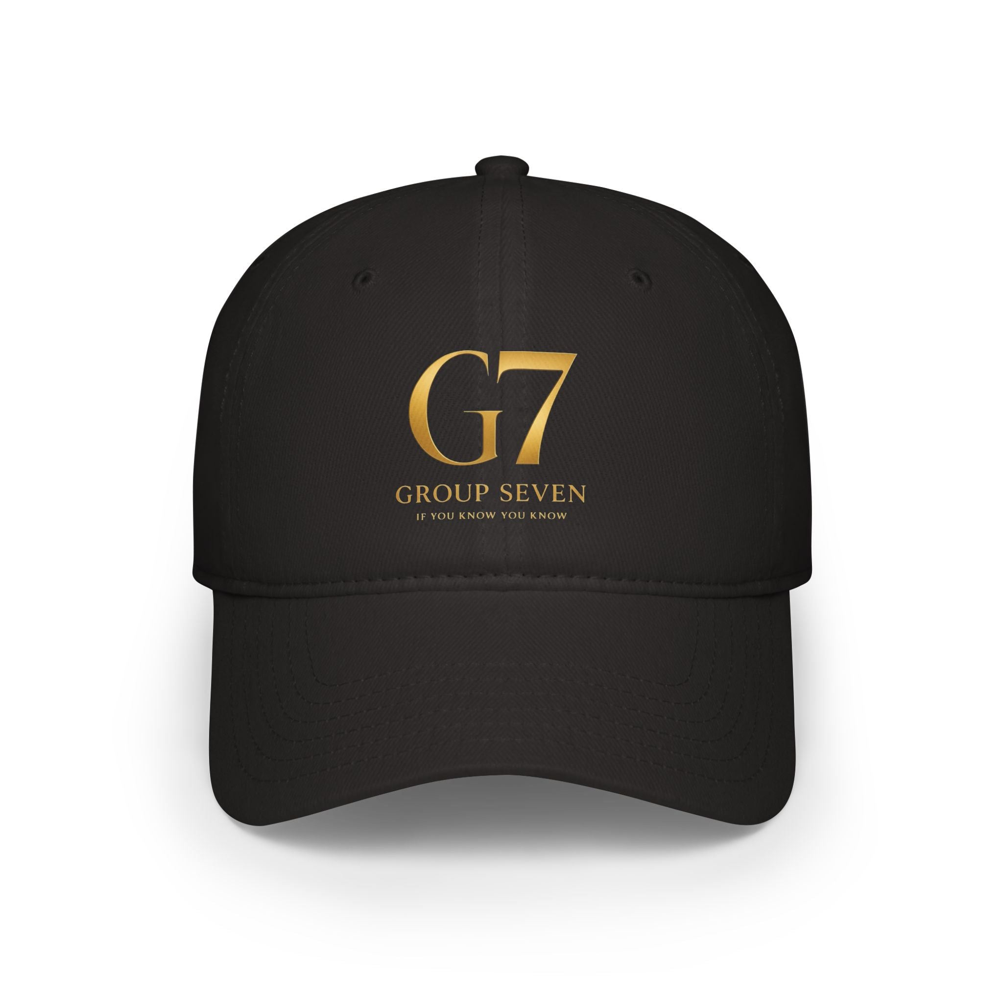 Stylish Low Profile Baseball Cap with G7 Logo