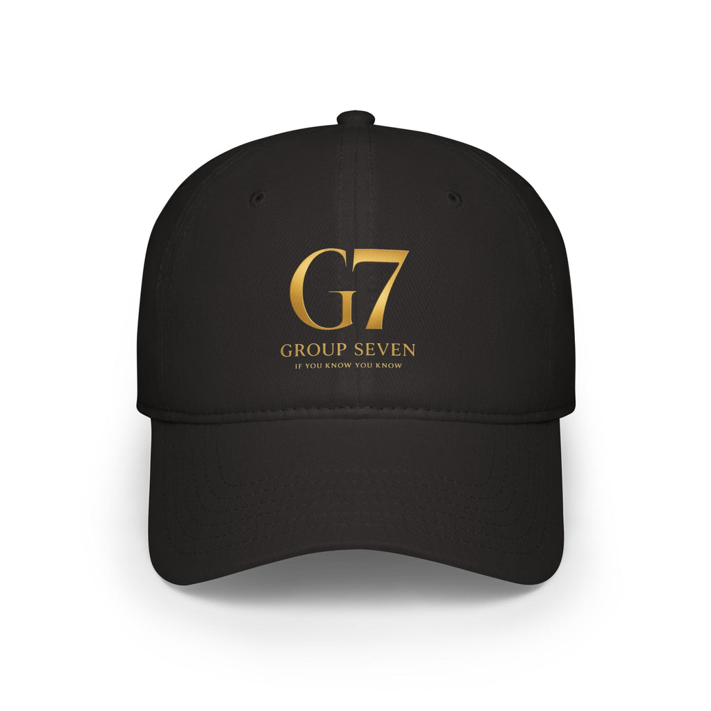 Stylish Low Profile Baseball Cap with G7 Logo